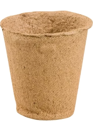 Торфяной горшочек 110х100 мм круглый Россия 64351 купить в Ноябрьске