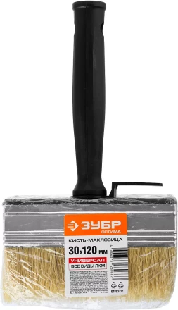 Кисть-макловица ЗУБР &quot;ОПТИМА&quot;, светлая щетина, пластмассовый корпус, 30х120мм 01802-12 купить в Ноябрьске