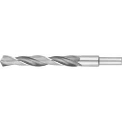 Сверло ЗУБР "МАСТЕР" по металлу с цилиндрическим хвостовиком, сталь Р6М5, винтовой прокат, D 18.0мм, L-191/130мм 4-29621-191-18