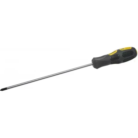 Отвертка STAYER &quot;PROFESSIONAL&quot; &quot;MAX-GRIP&quot; слесарная, Cr-V, намагниченная, PH №1х200мм 2582-1-200 G купить в Ноябрьске
