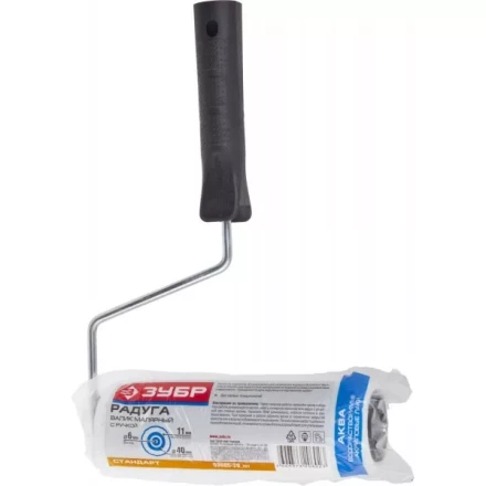 Валик ЗУБР &quot;СТАНДАРТ&quot; РАДУГА поролоновый, 180 мм 03605-20_z01 купить в Ноябрьске