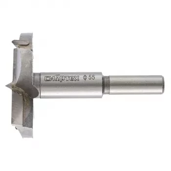 Сверло Форстнера по дереву 53 мм цилиндрический хвостовик СИБРТЕХ 704853 купить в Ноябрьске