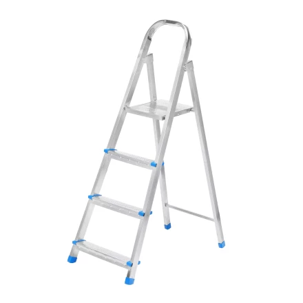 Стремянка Сибртех 97836, 4 ступени, стальная, оцинкованная купить в Ноябрьске