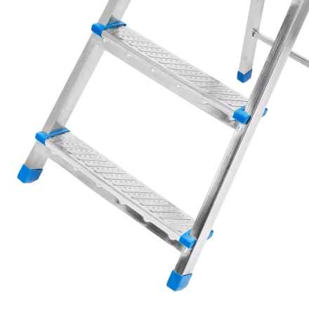 Стремянка Сибртех 97836, 4 ступени, стальная, оцинкованная купить в Ноябрьске
