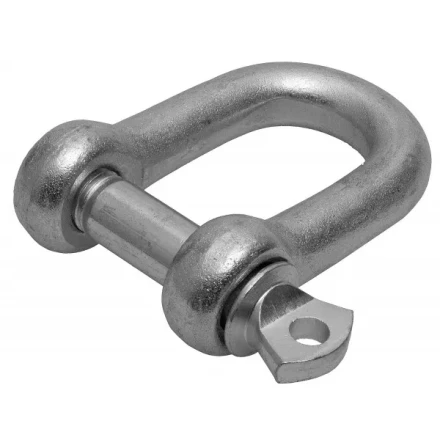 Скоба такелажная ЗУБР, тип прямой, оцинкованная, 12мм, 1 шт 4-304516-12 купить в Ноябрьске