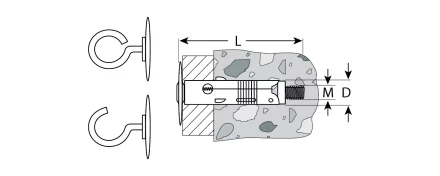 Анкеры облегченные с кольцом коробка серия Без серии купить в Ноябрьске