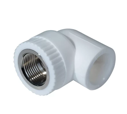 Уголок комб. PP-R ВР 25мм х 3/4 белый (25/100) 45373 купить в Ноябрьске