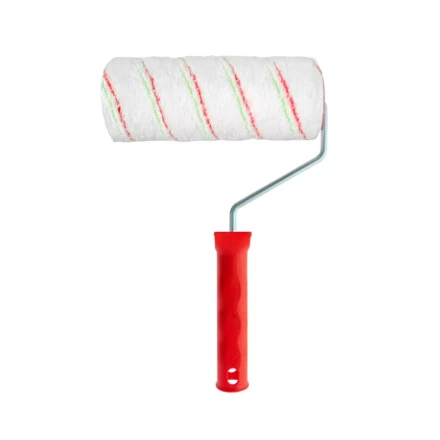 Валик &quot;Эмали&quot; , 180 мм, ворс 12 мм, D - 48 мм, D ручки - 6 мм, полиамид, полиакрил Сибртех 80196 купить в Ноябрьске