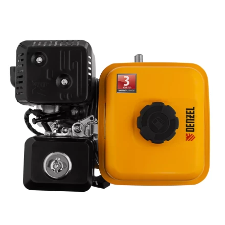 Двигатель бензиновый Denzel RX-17K, 7 л.с., 212 см3, горизонтальный вал шпонка 19 мм 95101 купить в Ноябрьске