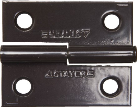 Петля дверная STAYER &quot;MASTER&quot; разъемная, цвет коричневый, левая, 50мм 37613-50-3L купить в Ноябрьске