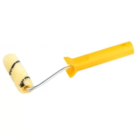 Мини-валик DUALON ПОЛИАКРИЛ малярный в сборе, ворс 7мм, бюгель 6мм, 15х110мм, STAYER Master 03-05812-11 купить в Ноябрьске