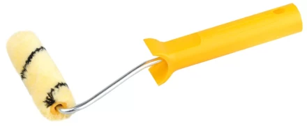 Мини-валик DUALON ПОЛИАКРИЛ малярный в сборе, ворс 7мм, бюгель 6мм, 15х110мм, STAYER Master 03-05812-11 купить в Ноябрьске