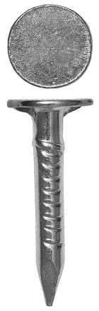 Гвозди оцинкованные с большой головкой, в п/э пакете, 3,0x50мм, 25шт 3060-30-50 купить в Ноябрьске