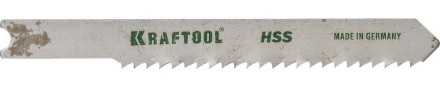 Полотна KRAFTOOL, U118B, для эл/лобзика, HSS, по металлу (1,5-5мм), US-хвост., шаг 2мм, 55мм, 2шт 159651-2 купить в Ноябрьске