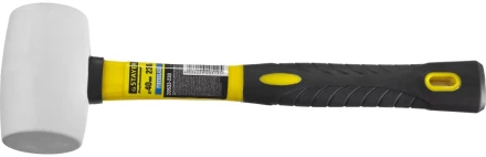 Киянка STAYER &quot;PROFI&quot; резиновая БЕЛАЯ, с фиберглассовой ручкой, 230г 20533-230 купить в Ноябрьске