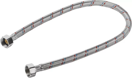 Подводка гибкая STAYER для воды, оплетка из нержавеющей стали, г/г 1/2&quot; - 0,6м 51015-G/G-060 купить в Ноябрьске