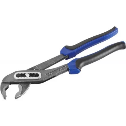 Клещи переставные, коробчатый шарнир, натуральное покрытие, двухкомпонентная рукоятка, 250мм, СИБИН 22363-10-25 купить в Ноябрьске