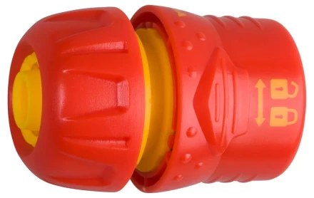 Соединитель GRINDA пластмассовый с запирающим механизмом, 3/4&quot; 8-426328 купить в Ноябрьске