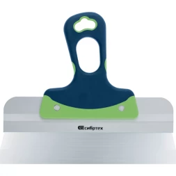 Шпатель фасадный, нержавеющая сталь, 200 мм, 2-компонентная ручка СИБРТЕХ 85573