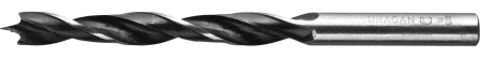 Сверло спиральное по дереву, М-образная заточка, сталь 45, URAGAN 29419-150-13, d=13x150мм 29419-150-13 купить в Ноябрьске