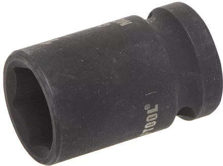 Торцовая головка KRAFTOOL &quot;INDUSTRIE QUALITAT&quot; ударная (1/2&quot;), FLANK, Cr-Mo, фосфатированная, 16 мм 27940-16_z01 купить в Ноябрьске