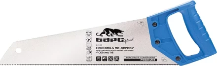 Ножовка по дереву,500 мм/20&quot;,7-8TPI,короткий зуб 2D,каленый зуб,пласт. цельнолит.рукоятка БАРС 24134 купить в Ноябрьске