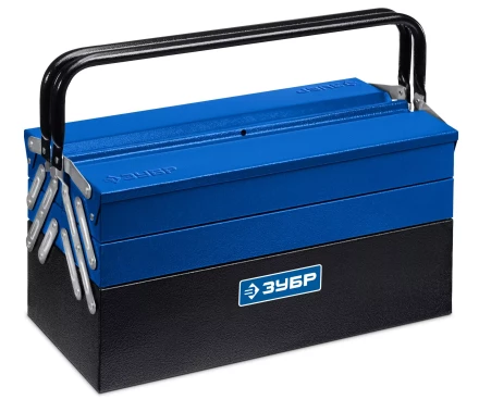 ЗУБР ЯРУС-5/19, 470 х 210 х 225 мм, (19), Металлический раздвижной ящик для инструментов, Профессионал (38356-19) купить в Ноябрьске