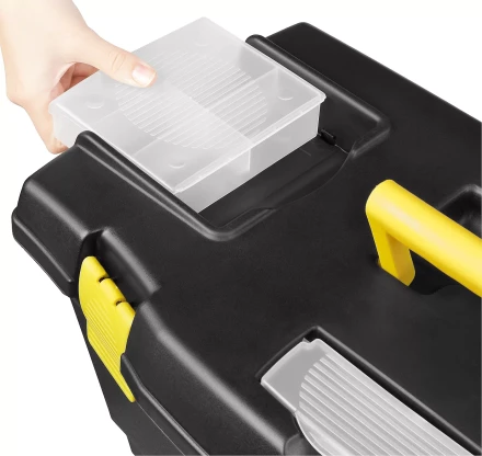Ящик для инструмента &quot;VEGA-21&quot; пластиковый, STAYER 38105-21_z03 купить в Ноябрьске