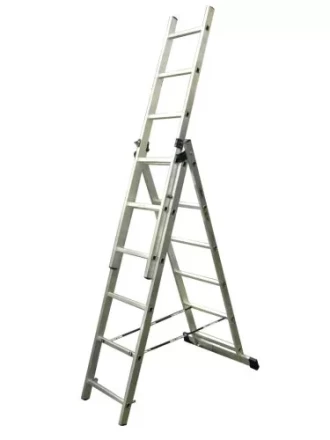 Лестница трехсекционная 3х  6 ступеней  &quot;Энкор&quot; 69680 купить в Ноябрьске