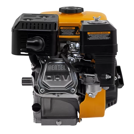 Двигатель бензиновый Denzel RX-17S, 7 л.с., 212 см3, горизонтальный вал шлиц 25 мм 95102 купить в Ноябрьске