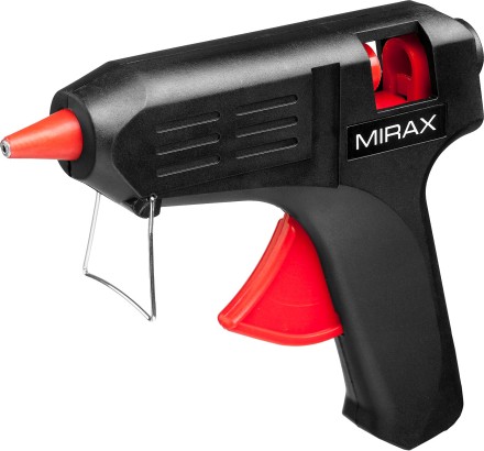 MIRAX. Пистолет клеевой (термоклеящий) электрический, 60Вт/220В, 11мм 06805 купить в Ноябрьске