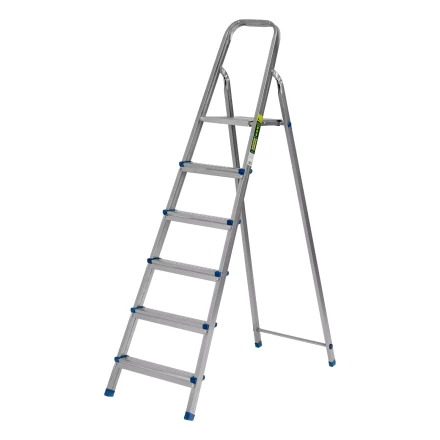 Стремянка Сибртех 97838, 6 ступеней, стальная, оцинкованная купить в Ноябрьске