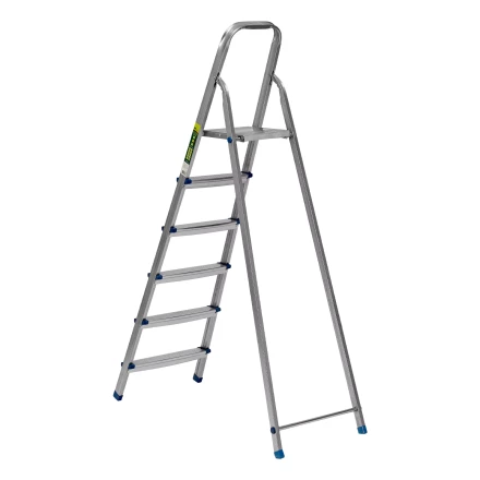 Стремянка Сибртех 97838, 6 ступеней, стальная, оцинкованная купить в Ноябрьске
