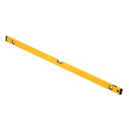 Уровень алюминиевый Denzel 33694, магнит, фрезерованный, 3 глазка (1 зеркал.), 0,5 мм/м, 1200 мм купить в Ноябрьске