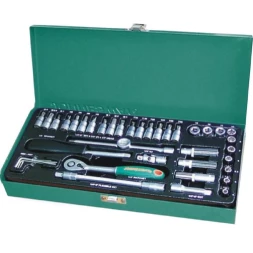 Набор головок торцевых 1/4"DR 4-13мм 41предмет Jonnesway S04Н2141S 47200