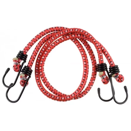 Шнур STAYER &quot;MASTER&quot; резиновый крепежный со стальными крюками, 80 см, d 7 мм, 2 шт 40505-080_z01 купить в Ноябрьске