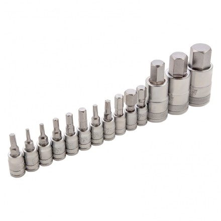 Набор инструментов 115 предметов, 120 зубьев, CrV, 1/4&quot;, 1/2&quot; Gross 14152 купить в Ноябрьске