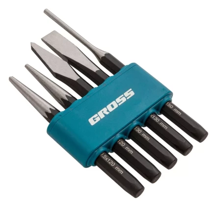 Набор инструментов 115 предметов, 120 зубьев, CrV, 1/4&quot;, 1/2&quot; Gross 14152 купить в Ноябрьске