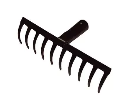 Грабли 12-зубые 320 мм без черенка прямые  СИБРТЕХ Россия 61746 купить в Ноябрьске