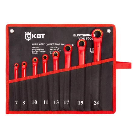 Набор накидных диэлектрических ключей КВТ НИИ-28 (10–19), 5 шт. (92330) купить в Ноябрьске