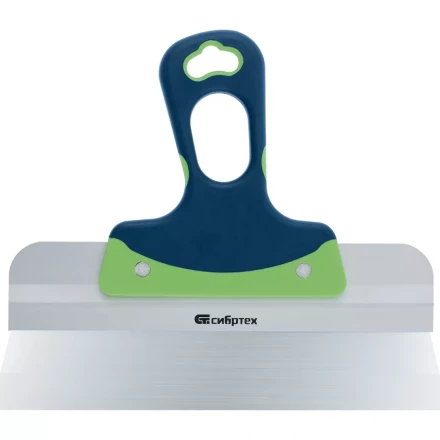 Шпатель фасадный, нержавеющая сталь, 250 мм, 2-компонентная ручка  СИБРТЕХ 85574 купить в Ноябрьске