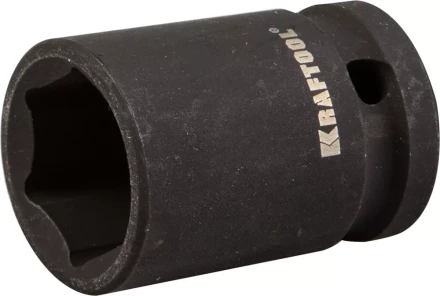 Торцовая головка KRAFTOOL &quot;INDUSTRIE QUALITAT&quot; ударная (1/2&quot;), FLANK, Cr-Mo, фосфатированная, 17 мм 27940-17_z01 купить в Ноябрьске