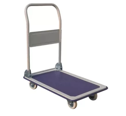 Тележка платформенная пластиковая 200 кг TOR PH200P (480x740) со складной ручкой (пластик, 10 1023084 купить в Ноябрьске