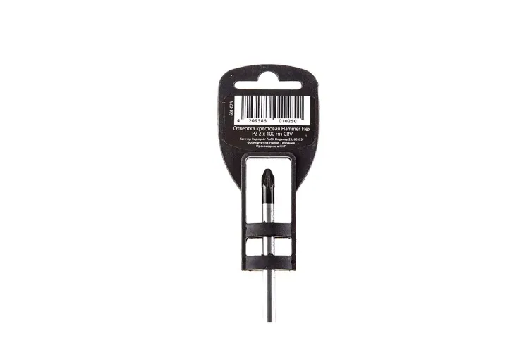 Отвертка HAMMER 601-025 PZ-2x100мм купить в Ноябрьске