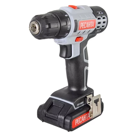 Дрель-шуруповерт аккумуляторная Ресанта ДА-50Л2-18А 75/14/9 купить в Ноябрьске