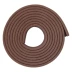 Уплотнитель резиновый, 12 м, профиль &quot;P&quot;, коричневый Сибртех 88908 купить в Ноябрьске