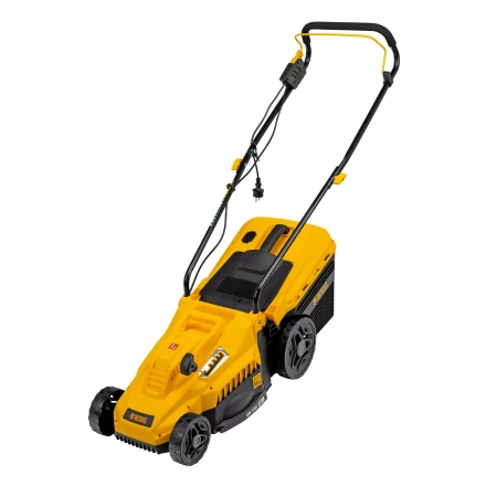 Газонокосилка электрическая GM-1300, 1300 Вт, шир. 32 см, 5 уров., травосб. 35 л Denzel 96627 купить в Ноябрьске