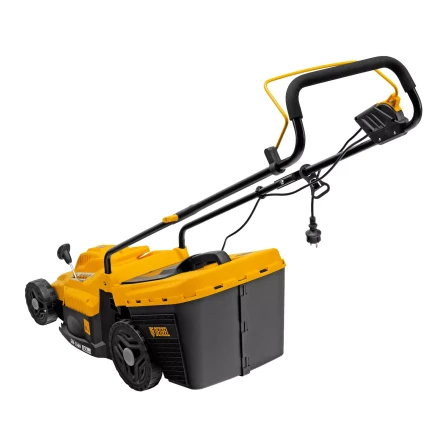 Газонокосилка электрическая GM-1300, 1300 Вт, шир. 32 см, 5 уров., травосб. 35 л Denzel 96627 купить в Ноябрьске