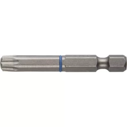 Биты ЗУБР &quot;ЭКСПЕРТ&quot; торсионные кованые, обточенные, хромомолибденовая сталь, тип хвостовика E 1/4&quot;, T30, 50мм, 2шт 26015-30-50-2