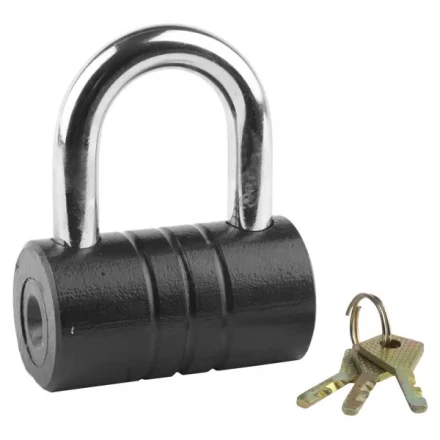 Замок ЗУБР &quot;МАСТЕР&quot; навесной, повышенной защищенности, дисковый механизм секрета, ключ 7 &quot;пинов&quot;, 82 x 46 мм 3720-21_z01 купить в Ноябрьске